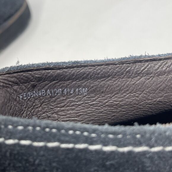 John Varvatos Star Boots Mens 13 M Blue Suede Hipster Chukka Lace Up - Picture 13 of 16